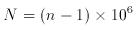 Equation for refractivity