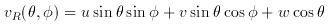 equation for radial velocity